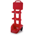 Mobilais Ugunsdrošības stends plastikātā/sarkans