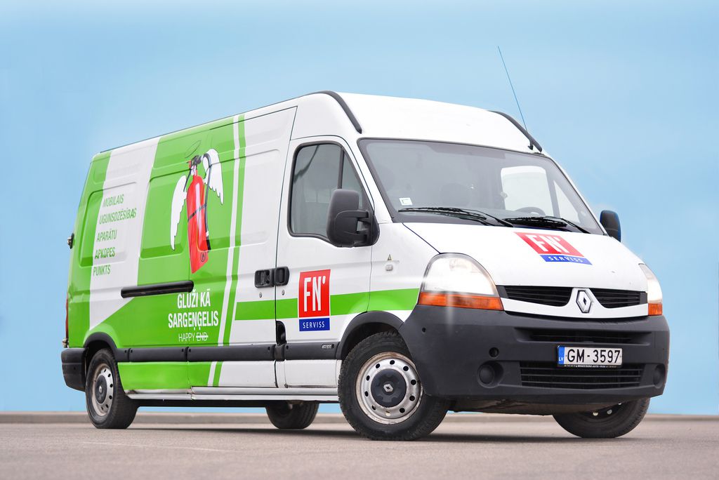 auto izbraukuma ugunsdzēsības aparātu apkopes punkti