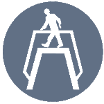 Pelēka brīdinājuma uzlīme - Jālieto pārejas