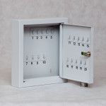 pelēka atslēgu kastīte atslēgu uzglabāšanai 4