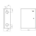 balta ugunsdzēsības krānu kaste ugunsdzēsības inventāram 2