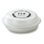 balts putekļu filtrs pusmaskai gāzmaskai 1