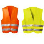 dzeltena atstarojošā veste