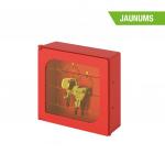 Atslēgu kastīte 1 atslēgai plastmasas, sarkana