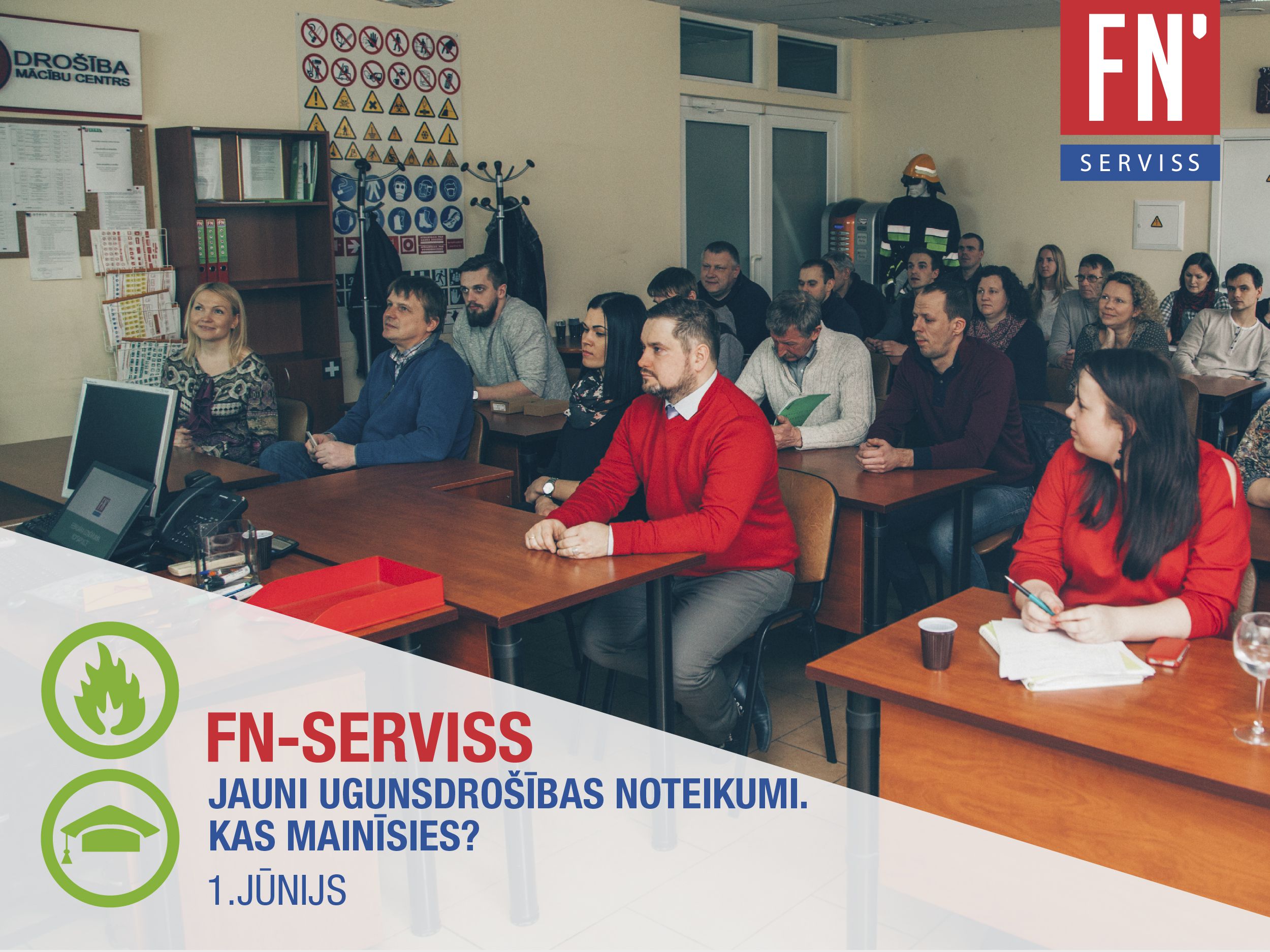 Lapa jaunie ugunsdrošības noteikumi vadītājiem atbildīgajiem