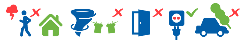 Ko nedarīt negaisa laikā