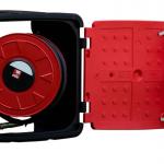 Kaste ugunsdzēsības inventāra (šļūtenes, ugunsdzēsības aparāta) uzglabāšanai, 900x930x420