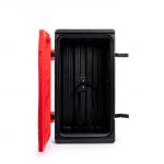 Plastikāta kaste, 12 kg ugunsdzēsības aparāta izvietošanai, 730x435x290 (ar stiklu)