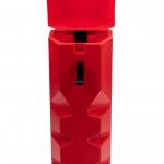 Plastikāta kaste, 6 kg ugunsdzēsības aparāta izvietošanai, 650x260x275 (ievietošana no augšas)