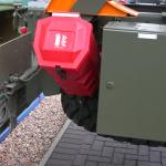 Plastikāta kaste, 6 kg ugunsdzēsības aparāta izvietošanai, 650x260x275 (ievietošana no augšas)