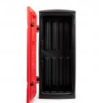 Plastikāta kaste, CO₂ 5 kg, ugunsdzēsības aparāta izvietošanai, 950x445x280 (ar stiklu)