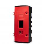 Plastikāta kaste, CO₂ 5 kg, ugunsdzēsības aparāta izvietošanai, 950x445x280 (ar stiklu)