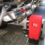 Plastikāta kaste, 6 kg ugunsdzēsības aparāta izvietošanai, 680x200x260 (ar noņemamu vāku)