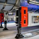 Plastikāta kaste, 6 kg ugunsdzēsības aparāta izvietošanai, 700x320x255 (ar stiklu)