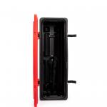 Plastikāta kaste, 9-12 kg ugunsdzēsības aparāta izvietošanai, 830x310x265 (ar stiklu)