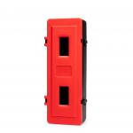 Plastikāta kaste, 9-12 kg ugunsdzēsības aparāta izvietošanai, 830x310x265 (ar stiklu)