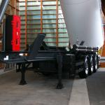 Plastikāta kaste, 9-12 kg ugunsdzēsības aparāta izvietošanai, 830x310x265 (ar stiklu)