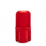 Plastikāta kaste 2kg pulvera ugunsdzēsības aparātam, 415x210x145 (ar noņemamu vāku)