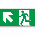 Luminiscējoša uzlīme un zīme 