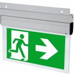 OXIMIA LED evakuācijas un avārijas apgaismojums, 3 h, (300x150mm)