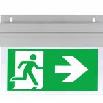 OXIMIA LED evakuācijas un avārijas apgaismojums, 3 h, (300x150mm)