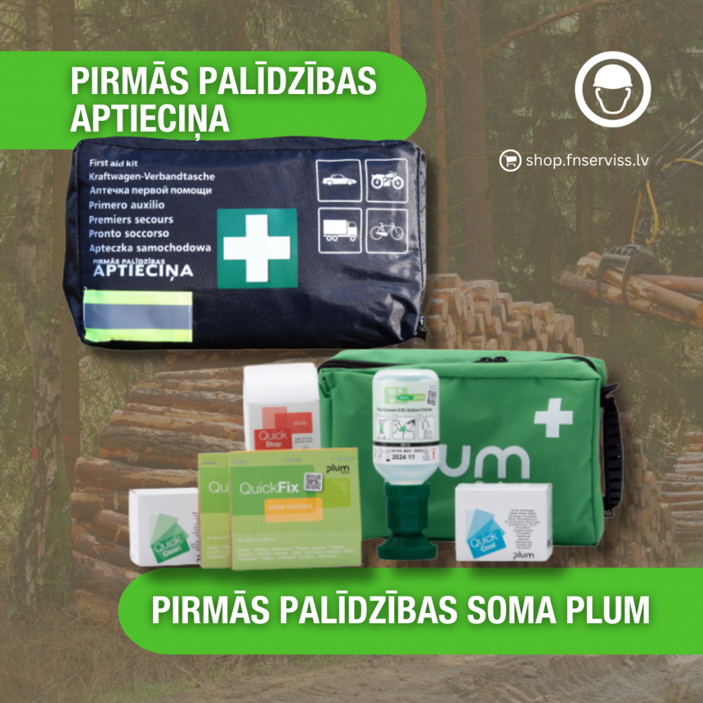 Pirmās plaīdzības aptieciņas FN-SERVISS