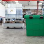 Konteineris plastmasas 655x520x570, 108L, zaļš (Absorbentiem)