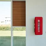 Plastikāta ugunsdzēsības aparāta kaste REGON 12KG 865x335x240, d170-190