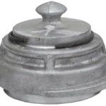 pelēka ugunsdzēsības krāna savienotājgalviņa ar vāciņu 7