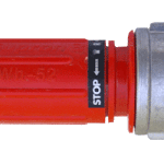 sarkans regulējams ugunsdzēsības aparātu stobrs 4