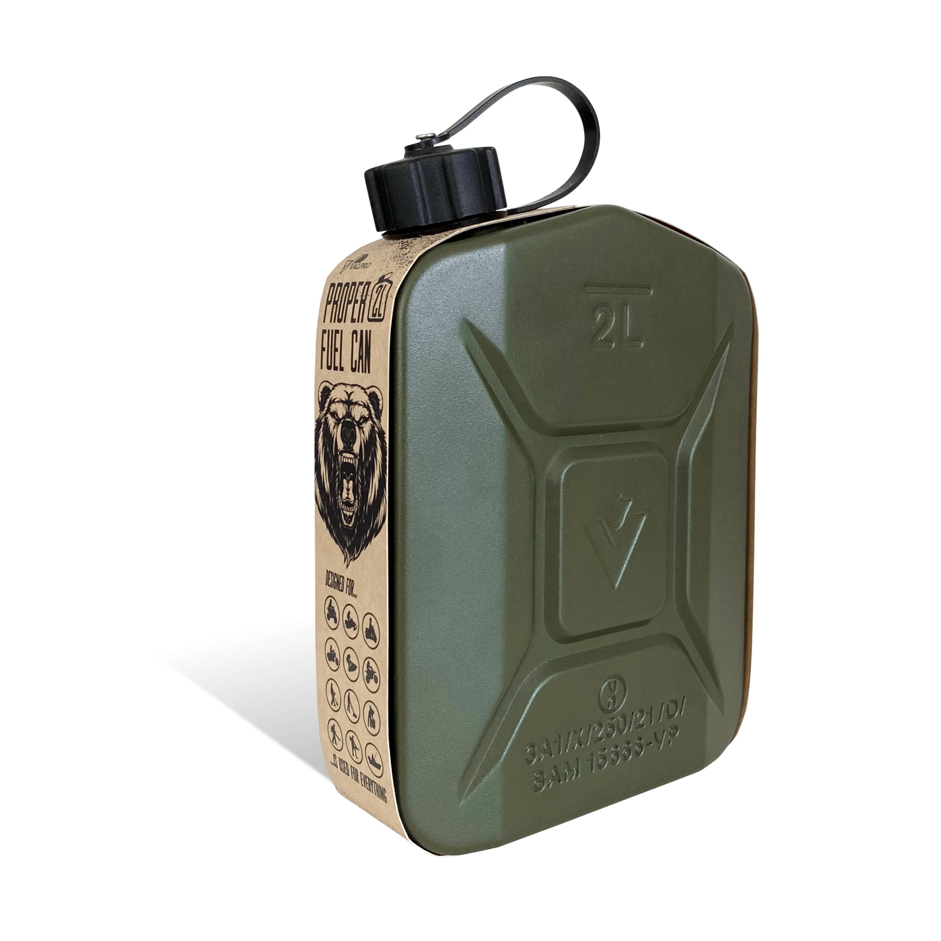 Degvielas kanna 2L (banderoles iepakojums)