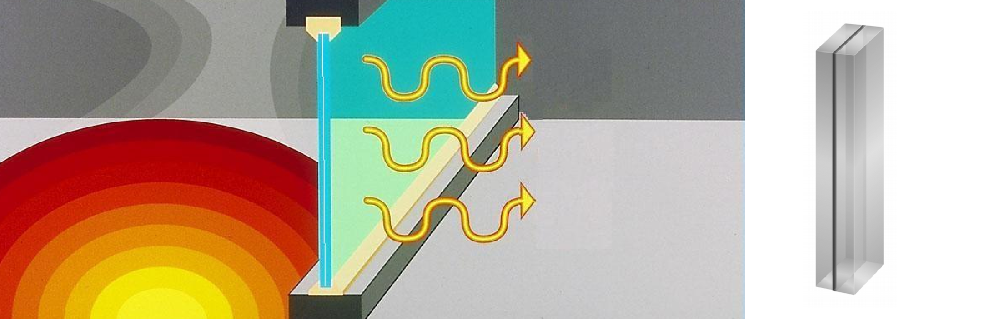 Ugunsdrošo stikla konstrukciju drošība termo zīmējums