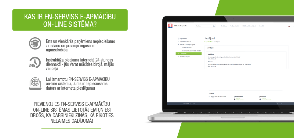 Kas ir fn serviss e-apmācības