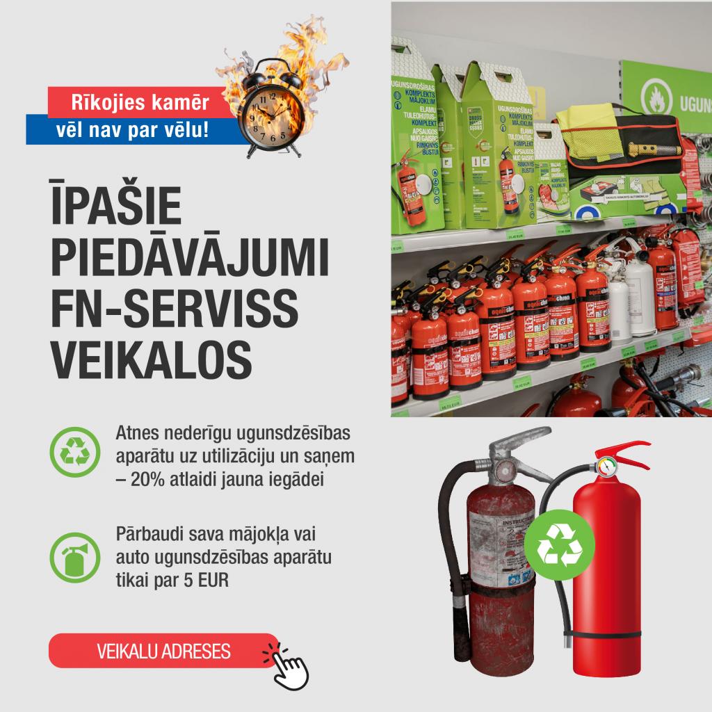 Īpašie piedāvājumi fn-serviss veikalos