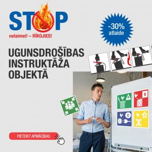 Ugunsdrošības instruktāža objektā