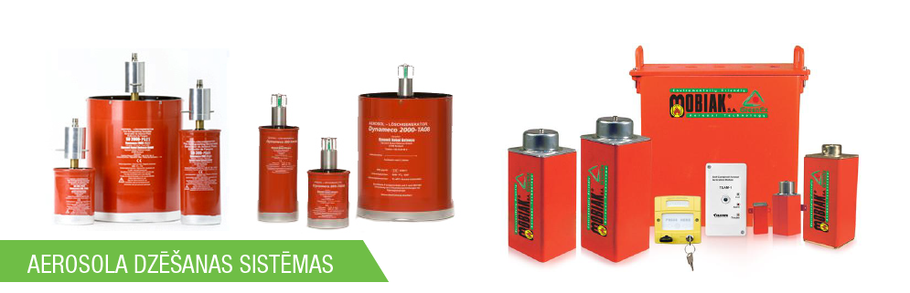 Vadītājiem ugunsaizsardzības sistēmas aerosola dzēšanas sistēma