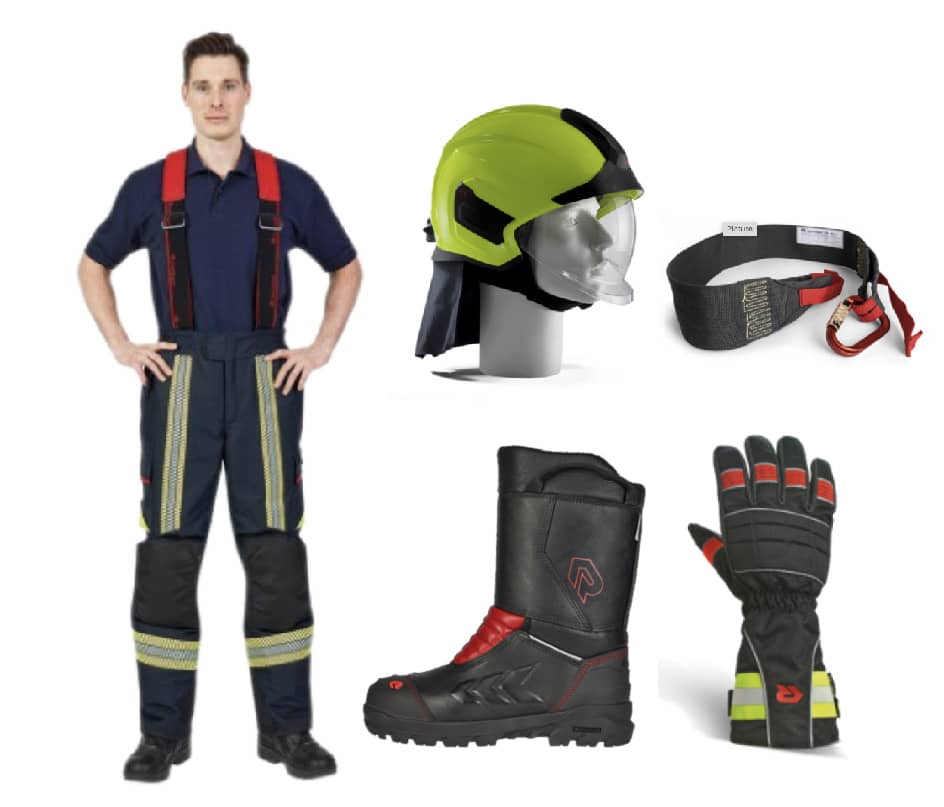 Apģērbs un aksesuāri ugunsdzēsējiem
