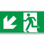 Luminiscējoša uzlīme un zīme 