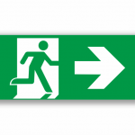 Luminiscējoša uzlīme un zīme 