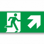 Luminiscējoša uzlīme un zīme 