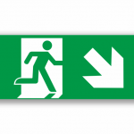 Luminiscējoša uzlīme un zīme 