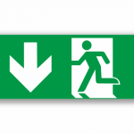 Luminiscējoša uzlīme un zīme 