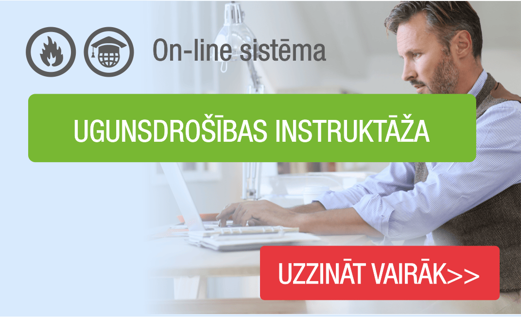 FN-SERVISS on-line sistēma Ugunsdrošības instruktāža