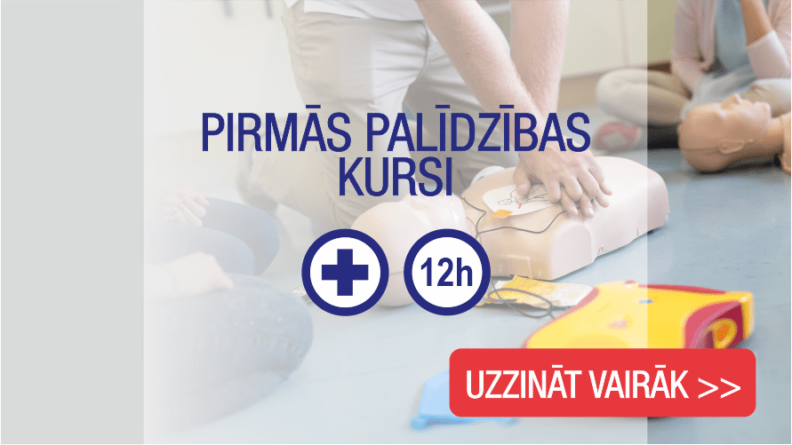 Pirmās palīdzības kursi 12 stundas