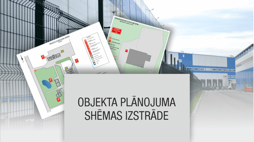 Objekta plānojuma shēmas izstrāde