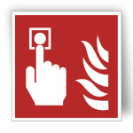 Luminiscējoša uzlīme, zīme 