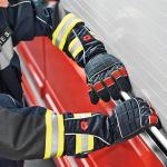 Ugunsdzēsēju aizsargcimdi SAFE GRIP 3 ar manšeti (tumši zilā krāsā)