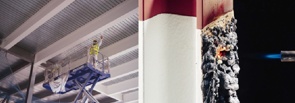 Lapa informācija par tērauda konstrukciju ugunsaizsardzību