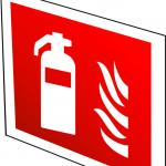 Luminiscējoša dubulta NORĀDE Ugunsdzēsības aparāts