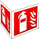 Luminiscējoša panorāmas NORĀDE Ugunsdzēsības aparāts